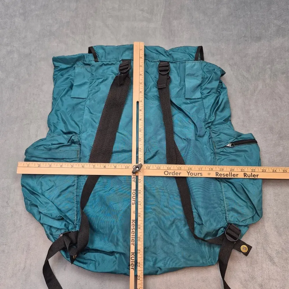 Boy Scouts of America Vintage Green Nylon Hiking Outdoors Backpack NO Frame